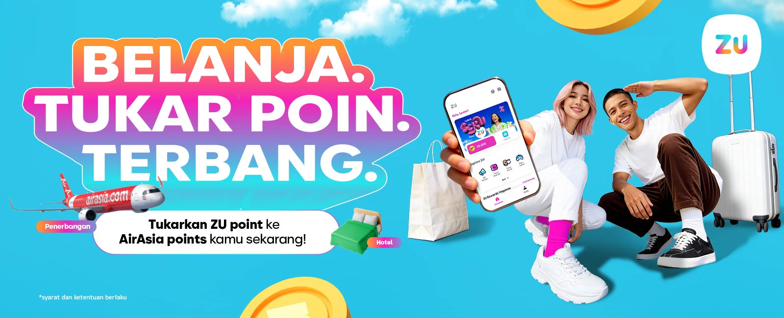AirAsia Reward x ZU